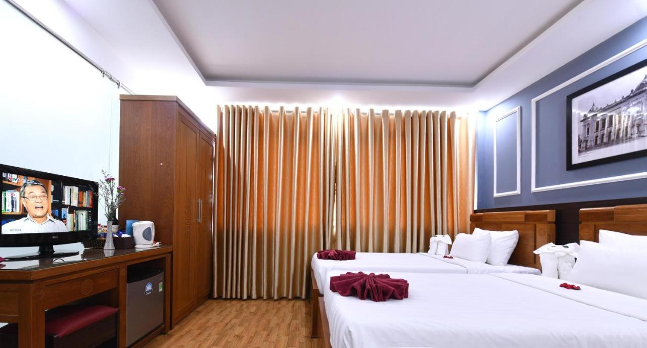 Hanoi Elpis Grand Hotel Bagian luar foto