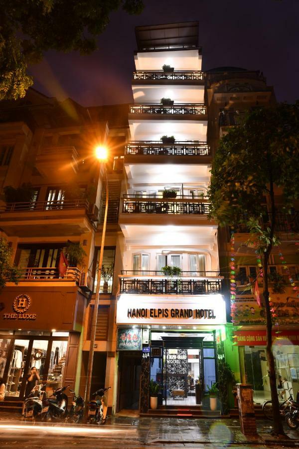 Hanoi Elpis Grand Hotel Bagian luar foto