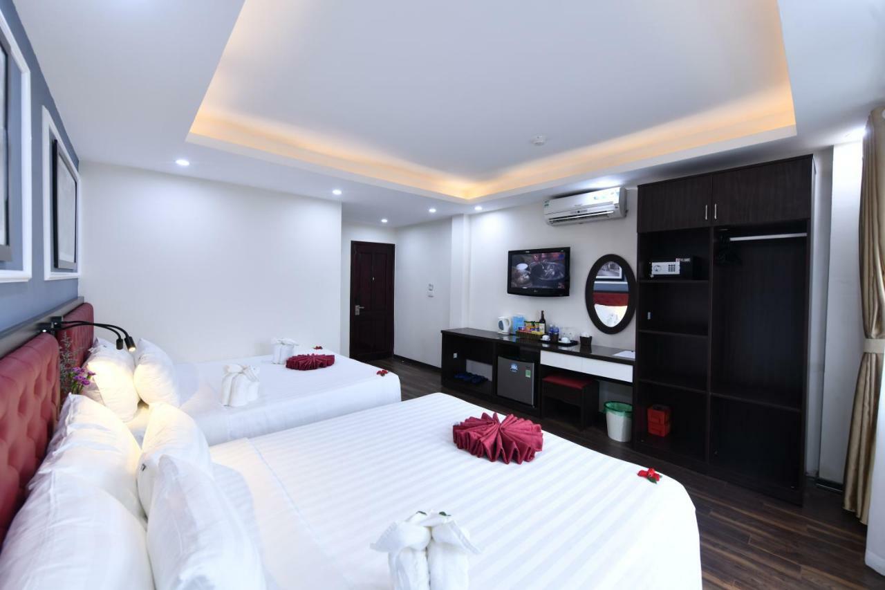 Hanoi Elpis Grand Hotel Bagian luar foto