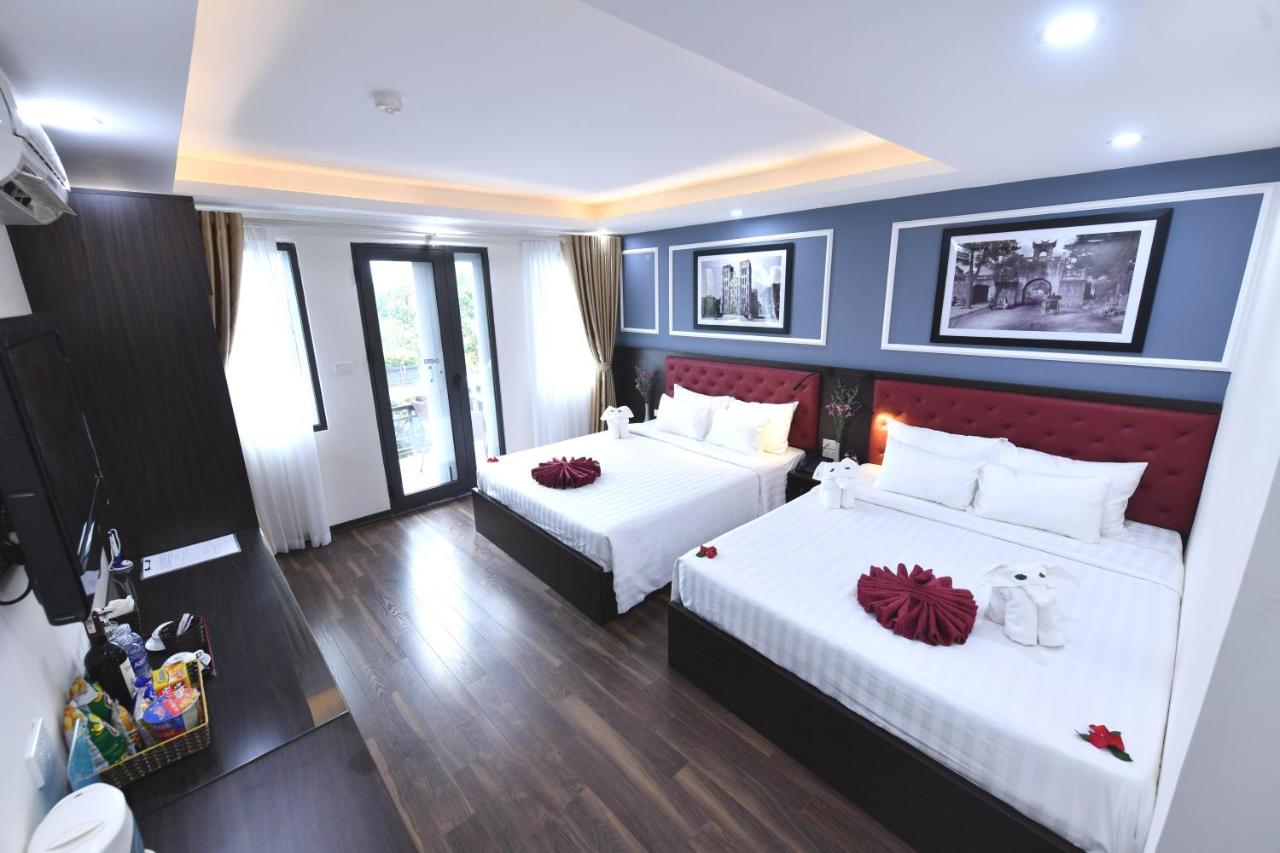 Hanoi Elpis Grand Hotel Bagian luar foto