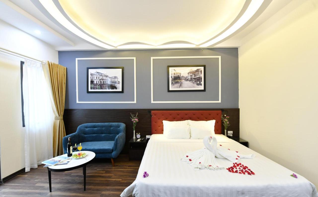 Hanoi Elpis Grand Hotel Bagian luar foto