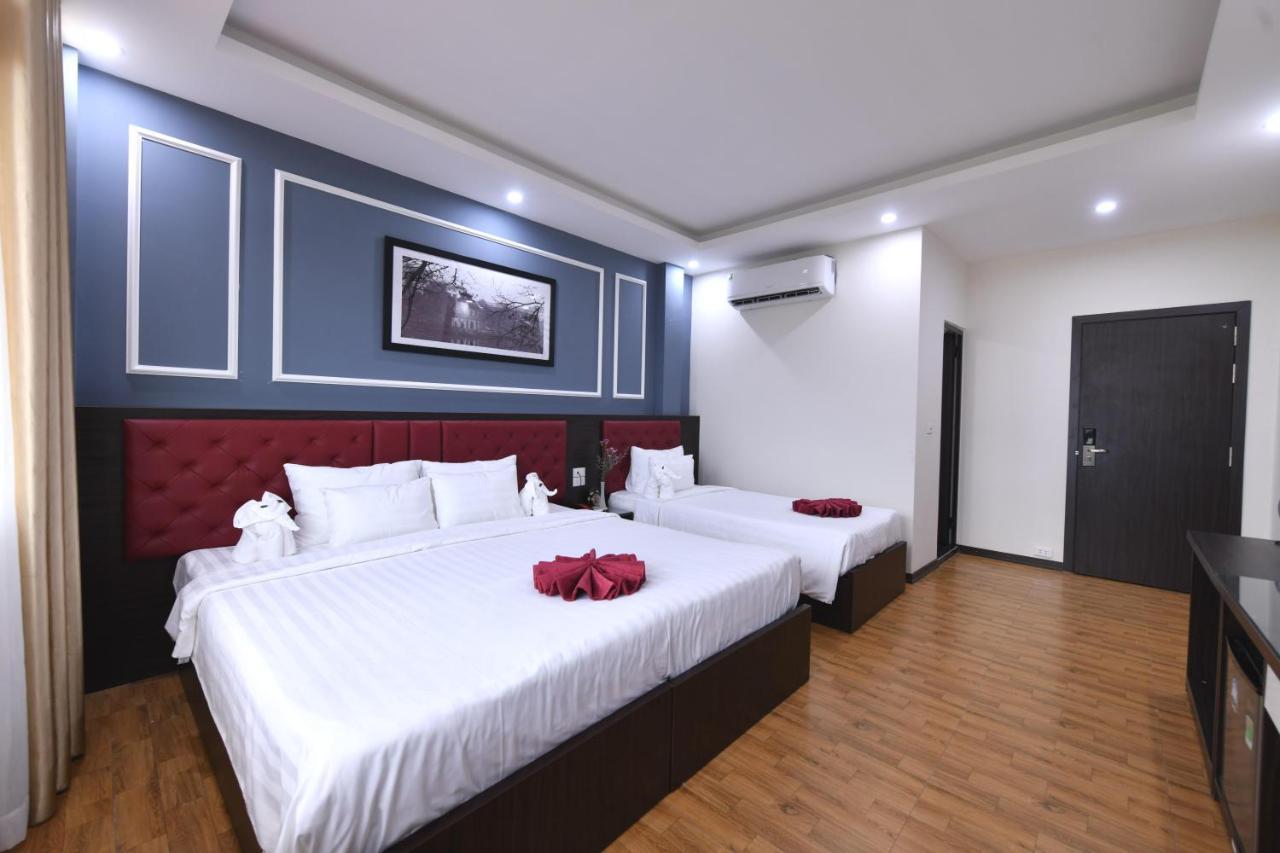 Hanoi Elpis Grand Hotel Bagian luar foto