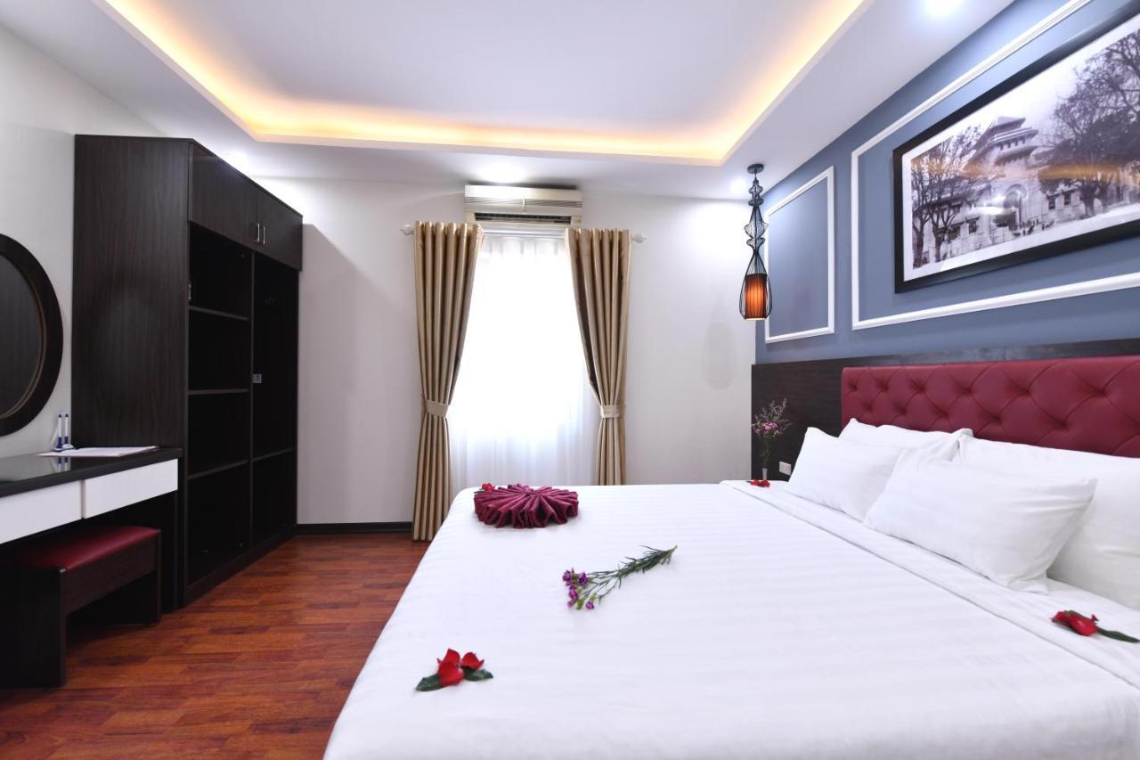 Hanoi Elpis Grand Hotel Bagian luar foto