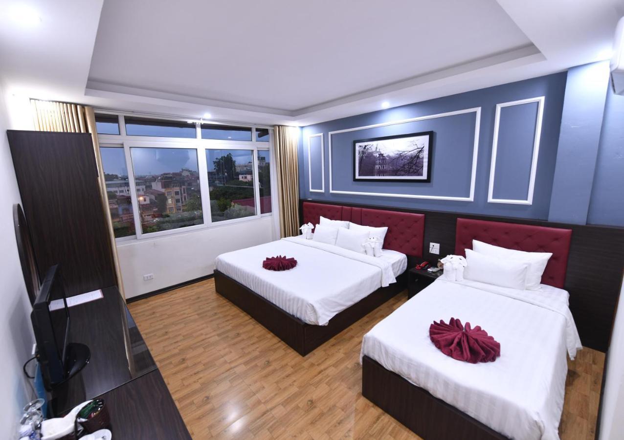 Hanoi Elpis Grand Hotel Bagian luar foto