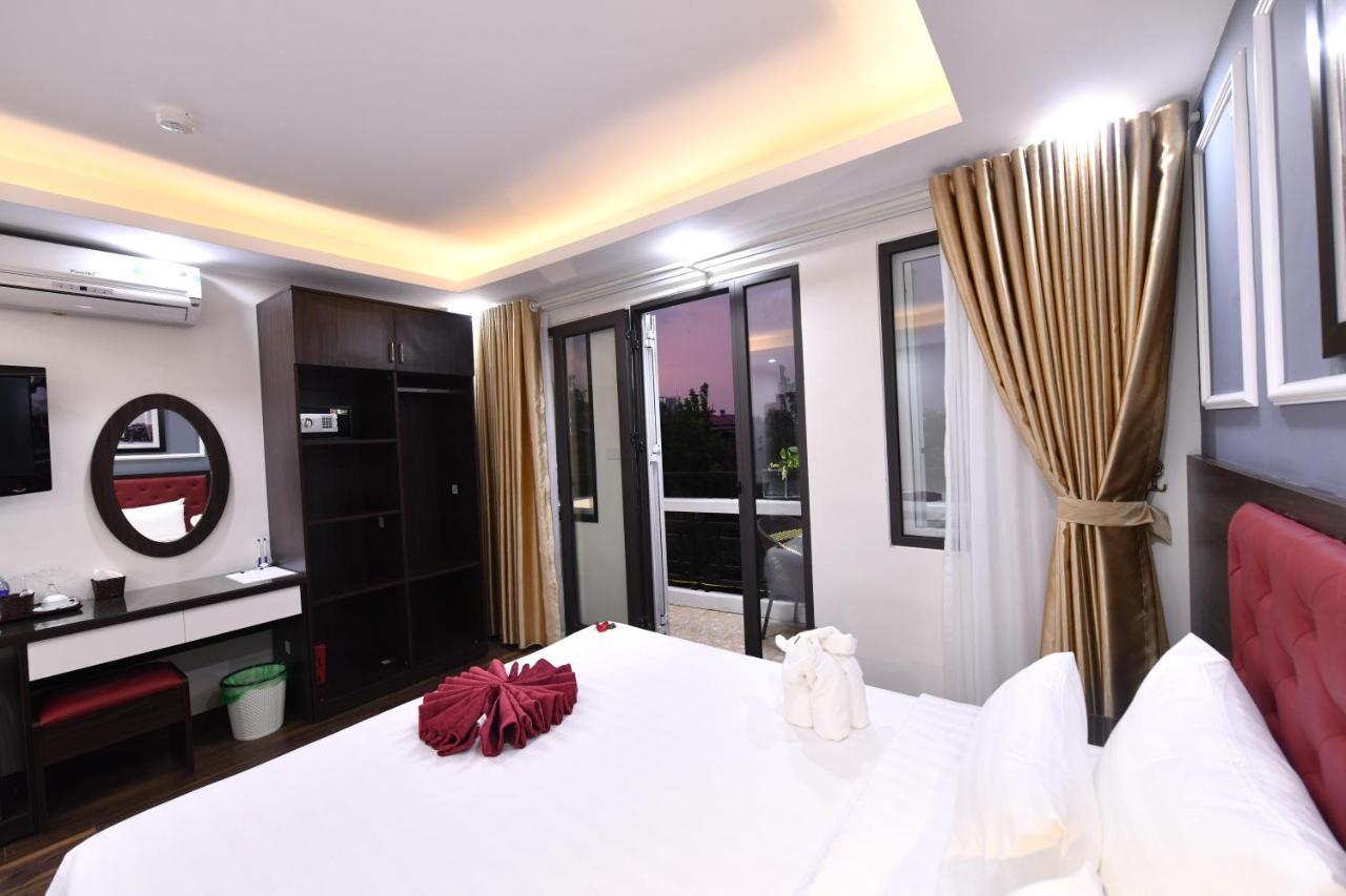 Hanoi Elpis Grand Hotel Bagian luar foto