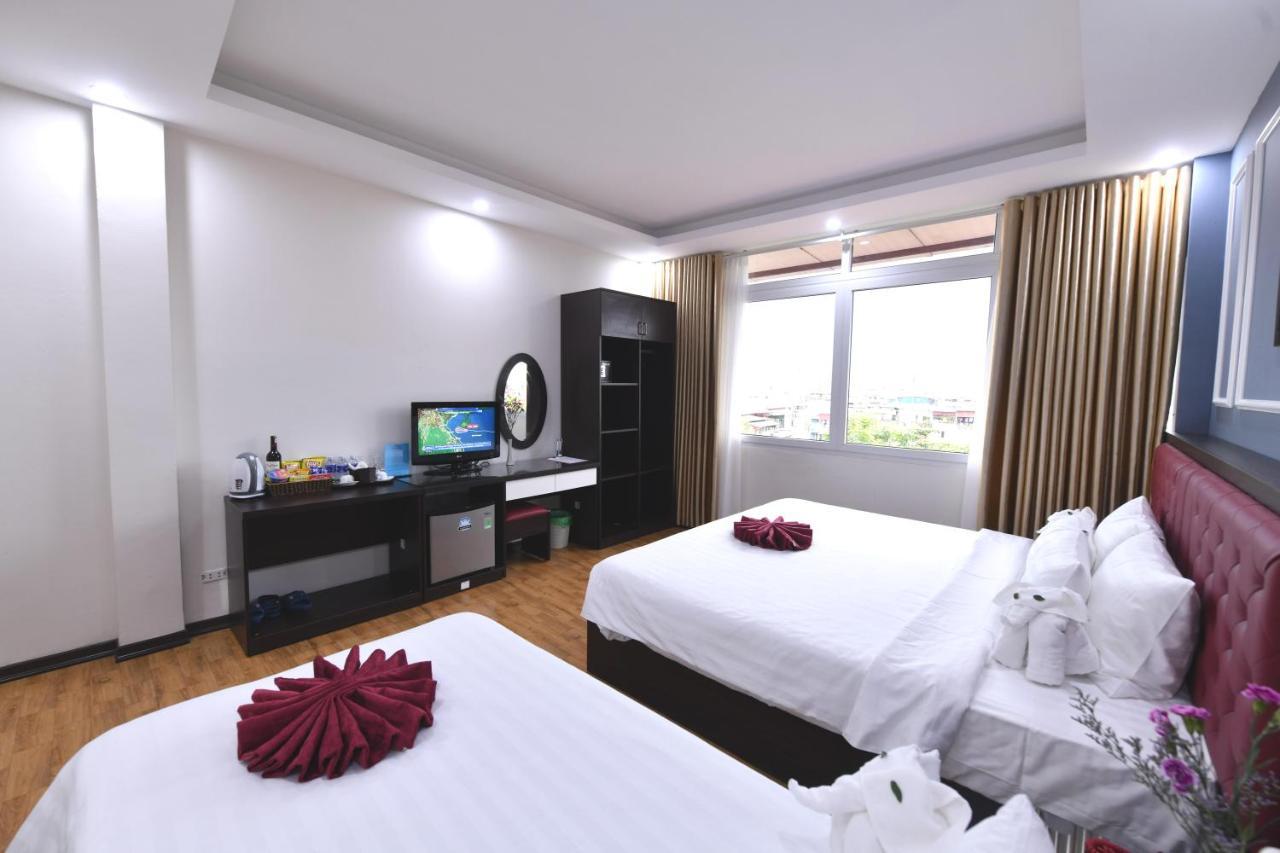 Hanoi Elpis Grand Hotel Bagian luar foto