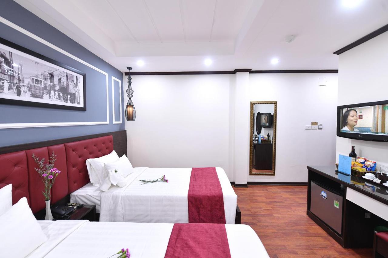 Hanoi Elpis Grand Hotel Bagian luar foto